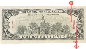 $100 Back (1990-1995 Series)