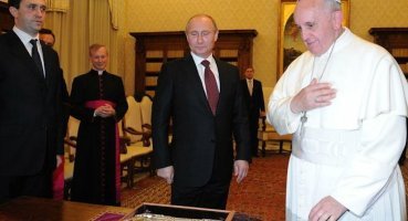 Two forces for peace: President Putin and Pope Francis meet in the Vatican