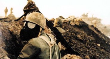 иран ирак иран война противогаз химическое оружие Газовая атака Ирано-иракская война Иранский солдат 