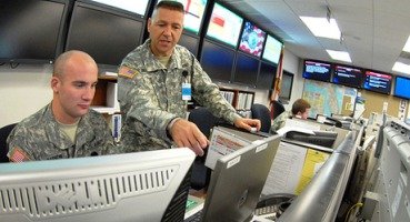 американская армия США армия монитор компьютер интернет центр 