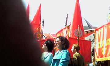 Communist March Photos on Victory Day taken with a really bad palm camera 31